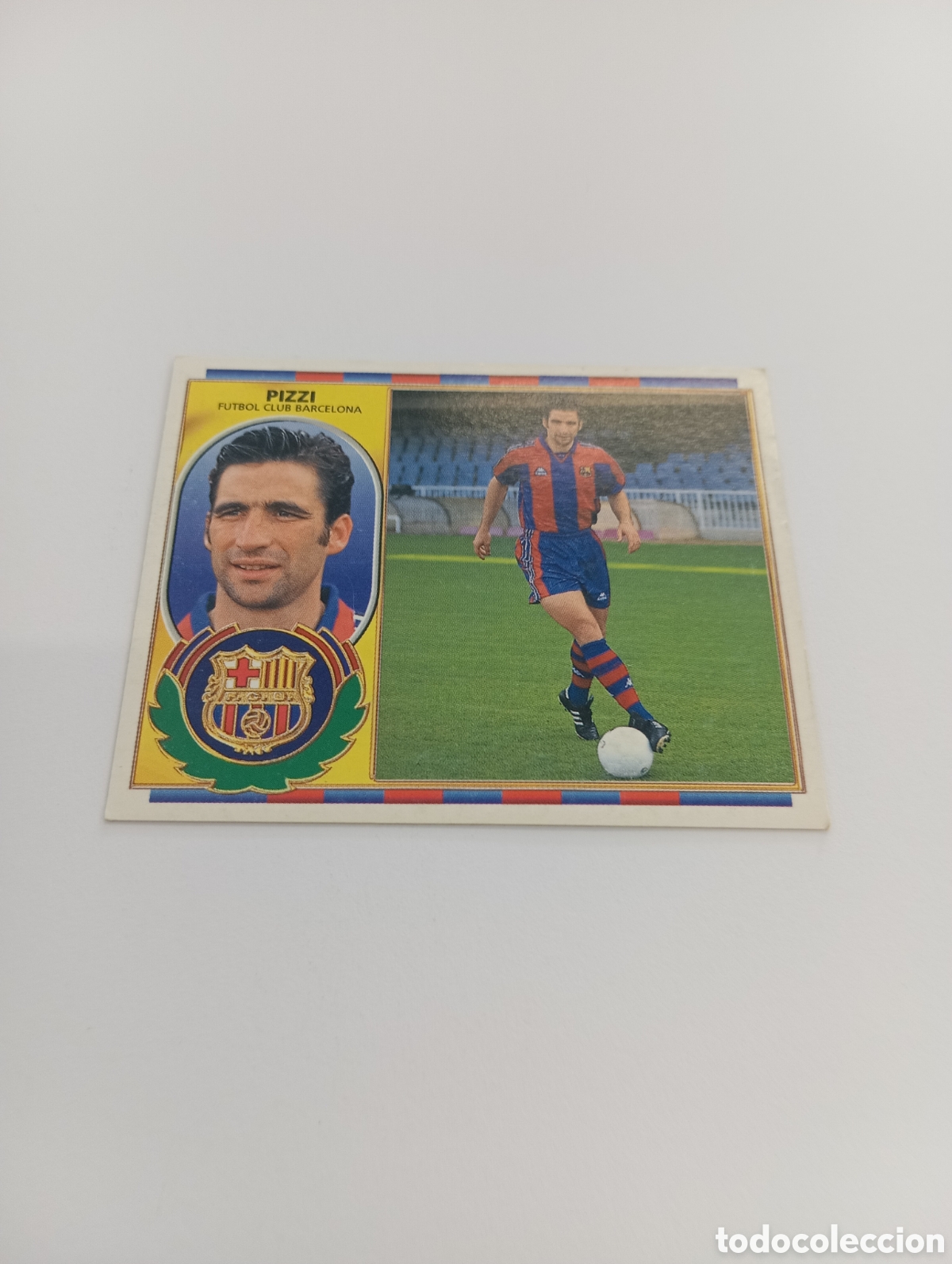 Cromos de F&uacute;tbol: PIZZI Barcelona Liga Este 1996 1997 PANINI 96 97