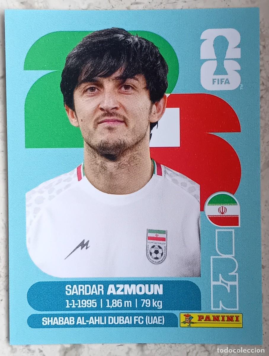 Cromos de F&uacute;tbol: Figurina Panini 2026 Cromo World Cup Usa Mundial 2026 Sardar Azmoun Iran n IRN 17