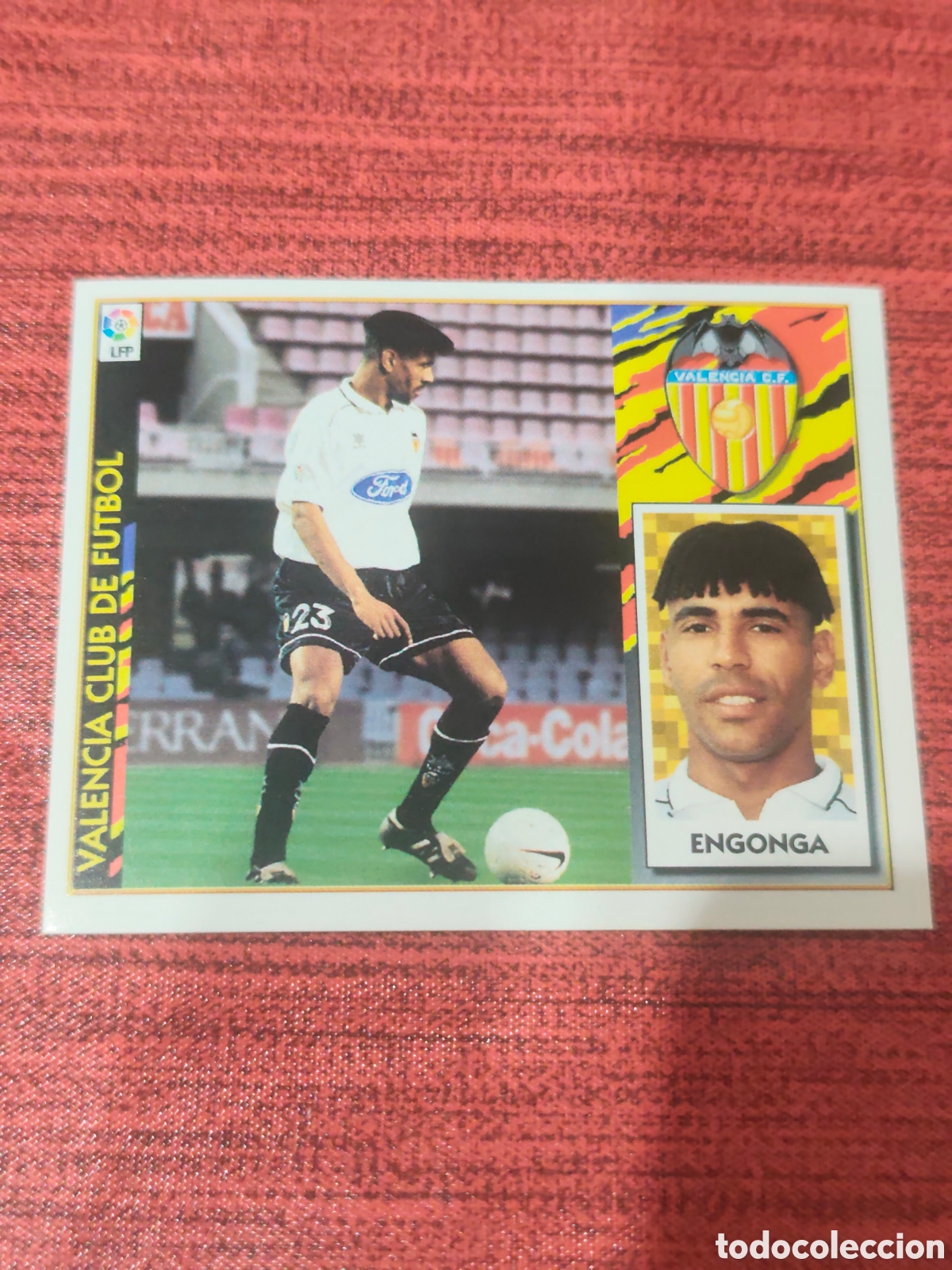 Cromos de F&uacute;tbol: BAJA ENGONGA VALENCIA EDICIONES ESTE 1997 1998