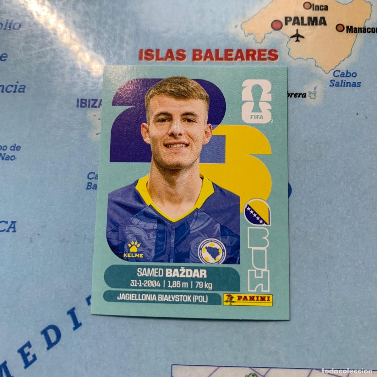Cromos de F&uacute;tbol: Bosnia numero 19 cromo panini Mundial Fifa World Cup 2026