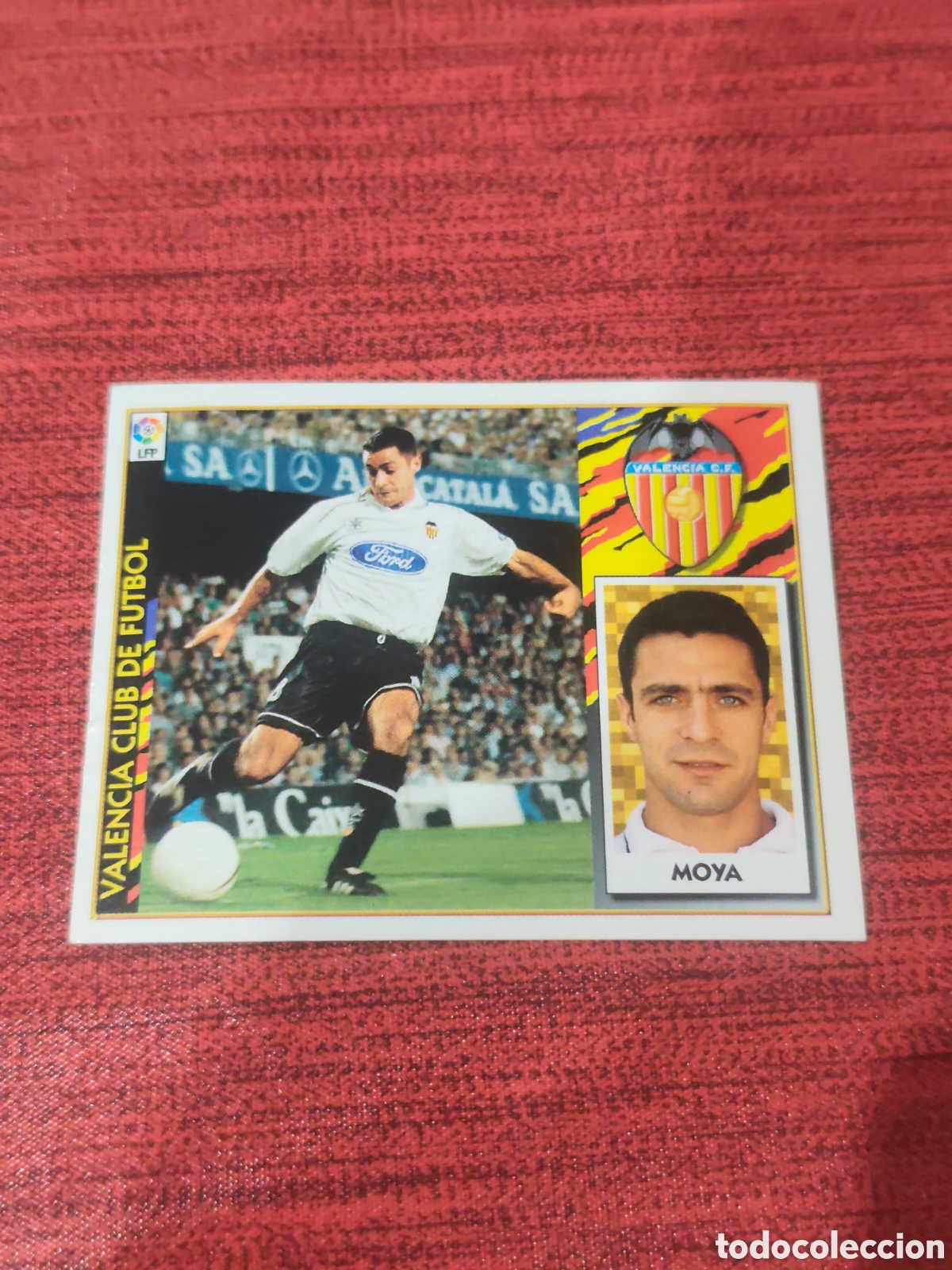 Cromos de F&uacute;tbol: BAJA MOYA VALENCIA EDICIONES ESTE 1997 1998
