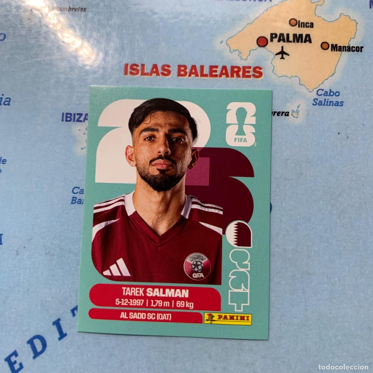 Cromos de F&uacute;tbol: Qatar numero 8 cromo panini Mundial Fifa World Cup 2026