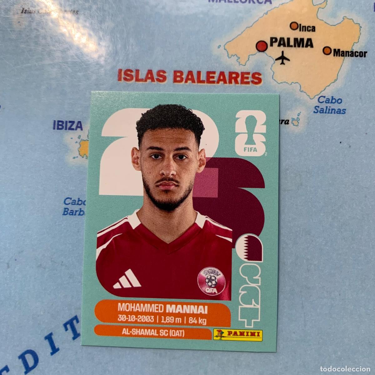 Cromos de F&uacute;tbol: Qatar numero 9 cromo panini Mundial Fifa World Cup 2026