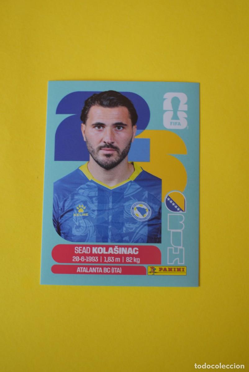 Cromos de F&uacute;tbol: Cromo FIFA World Cup 2026. Mundial 2026. Kolasinac. Bosnia Herzegovina . BIH 4. Panini