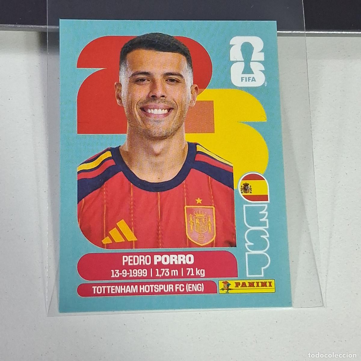 Cromos de F&uacute;tbol: A35 ESP6 ESP 6 PEDRO PORRO ESPA&Ntilde;A SPAIN MUNDIAL FIFA WORLD CUP 2026 STICKER PANINI
