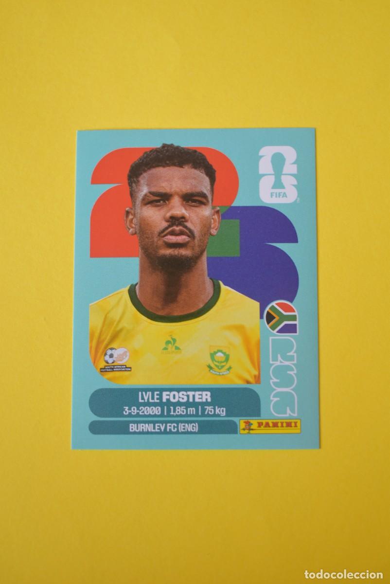 Cromos de F&uacute;tbol: Cromo FIFA World Cup 2026. Mundial 2026. Foster. Sud&aacute;frica. RSA 17. Panini