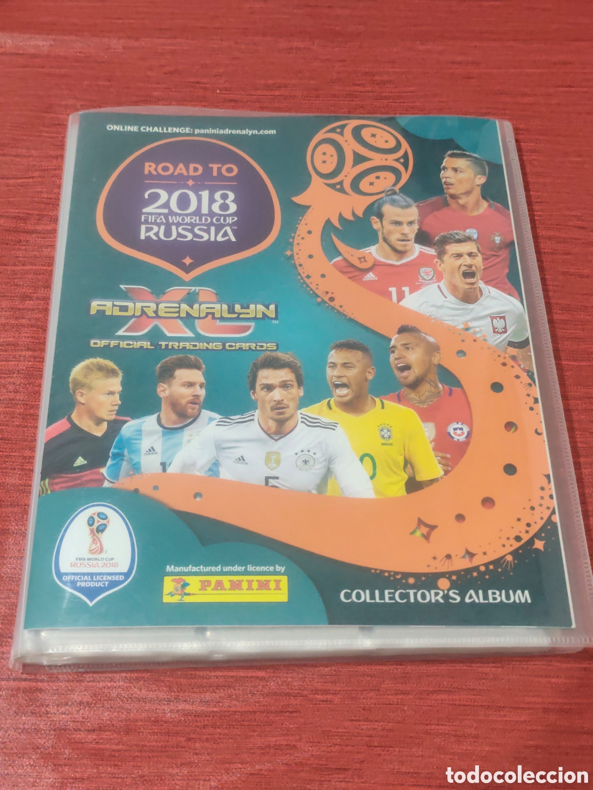 Cromos de F&uacute;tbol: ARCHIVADOR 309 CARDS ROAD TO RUSSIA 2018 FIFA WORLD CUP