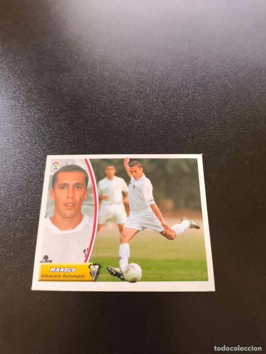 Cromos de F&uacute;tbol: MANOLO COLOCA ALBACETE SIN PEGAR NUNCA PEGADO PANINI LIGA EDICIONES ESTE 2003 2004 03 04