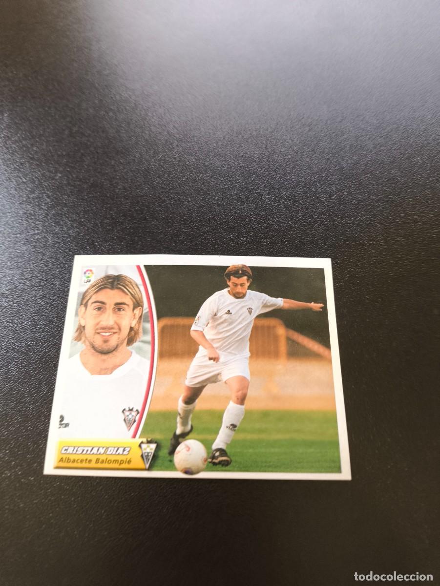 Cromos de F&uacute;tbol: CRISTIAN DIAZ COLOCA ALBACETE SIN PEGAR NUNCA PEGADO PANINI LIGA EDICIONES ESTE 2003 2004 03 04