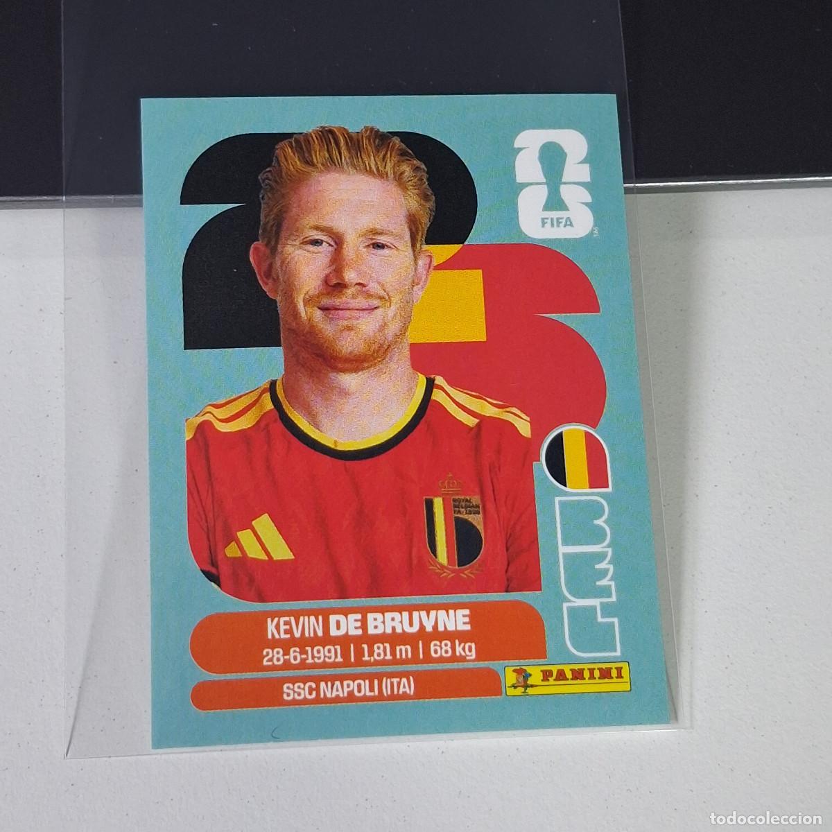 Cromos de F&uacute;tbol: A35 BEL15 BEL 15 KEVIN DE BRUYNE BELGIUM BELGICA MUNDIAL FIFA WORLD CUP 2026 STICKER PANINI