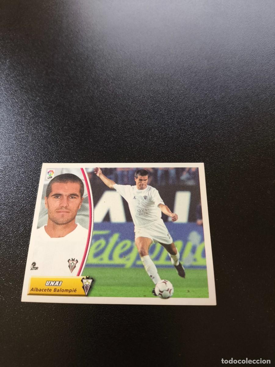 Cromos de F&uacute;tbol: UNAI COLOCA ALBACETE SIN PEGAR NUNCA PEGADO PANINI LIGA EDICIONES ESTE 2003 2004 03 04