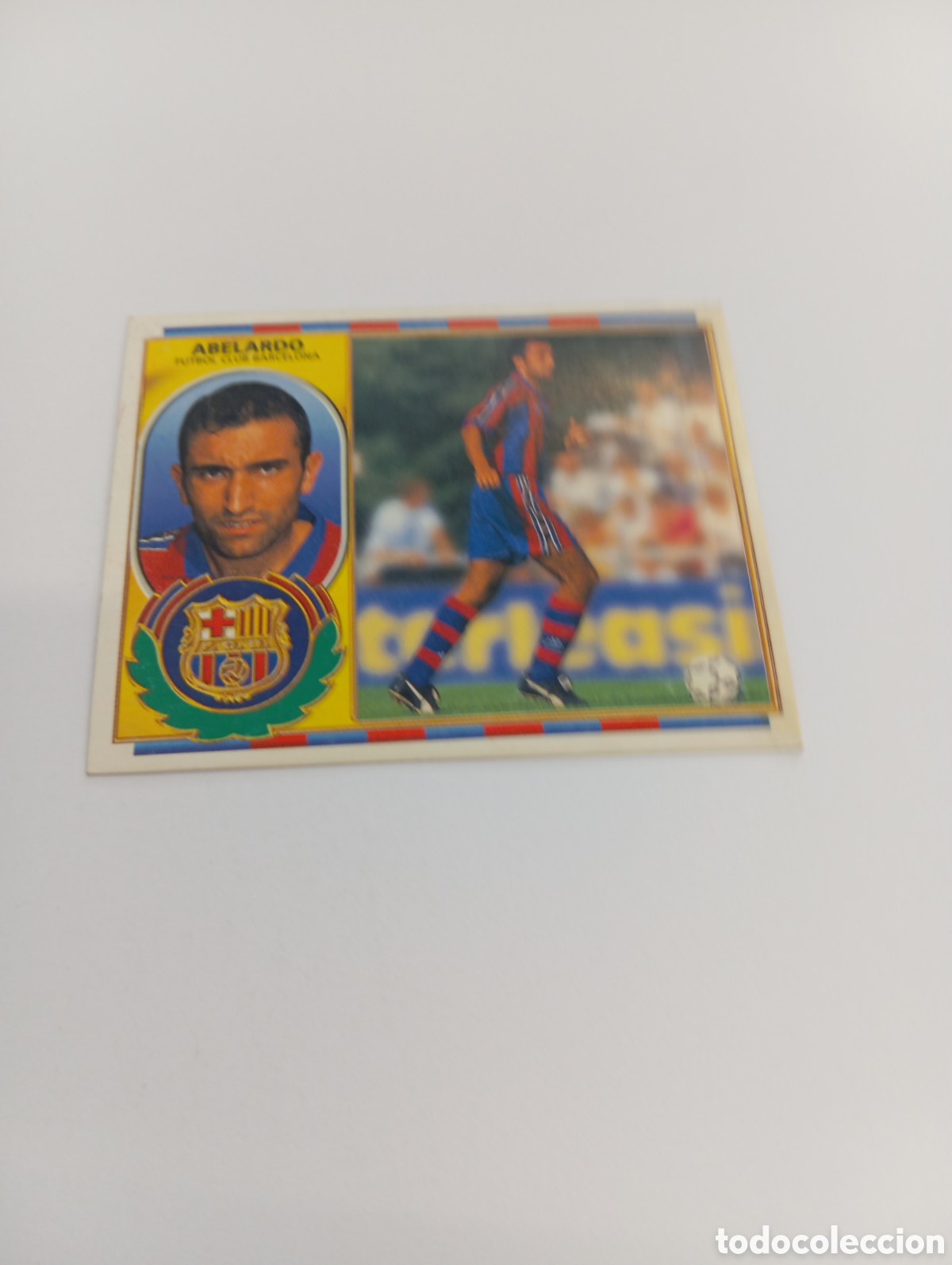 Cromos de F&uacute;tbol: ABELARDO Barcelona Liga Este 1996 1997 PANINI 96 97
