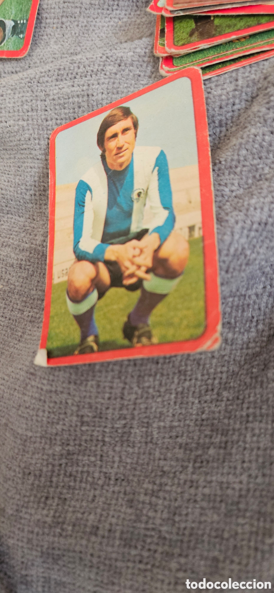 Figurine di Calcio: Rivera 153 h&eacute;rcules Ruiz romero 77 78 1977 1978 sin pegar