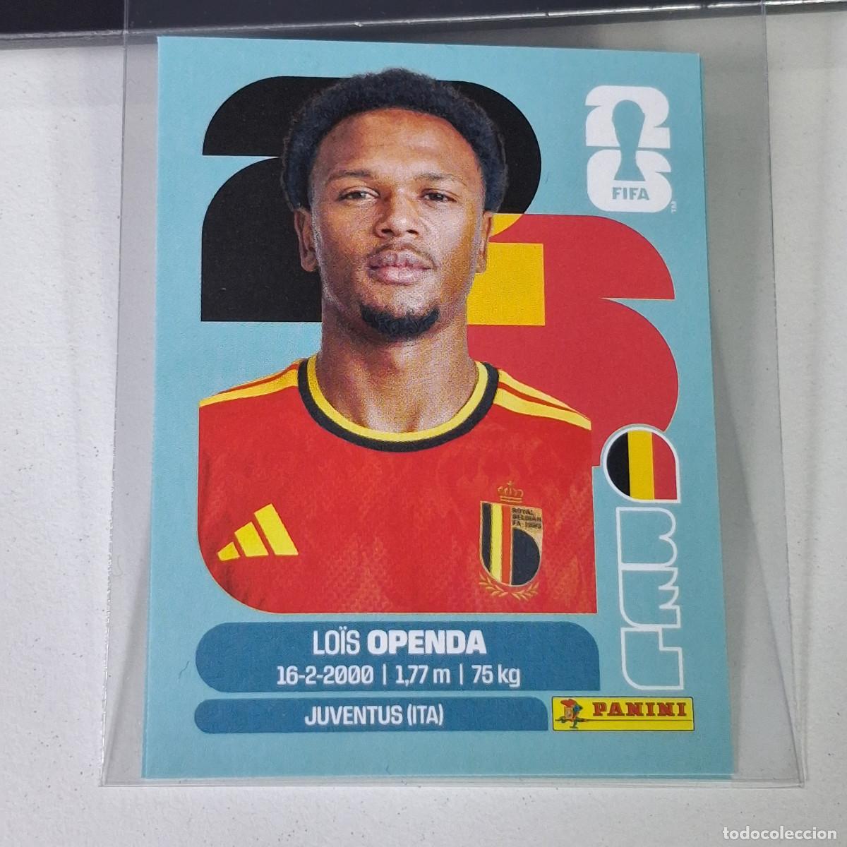 Cromos de F&uacute;tbol: A35 BEL 19 BEL19 LO&Iuml;S OPENDA BELGIUM BELGICA MUNDIAL FIFA WORLD CUP 2026 STICKER PANINI