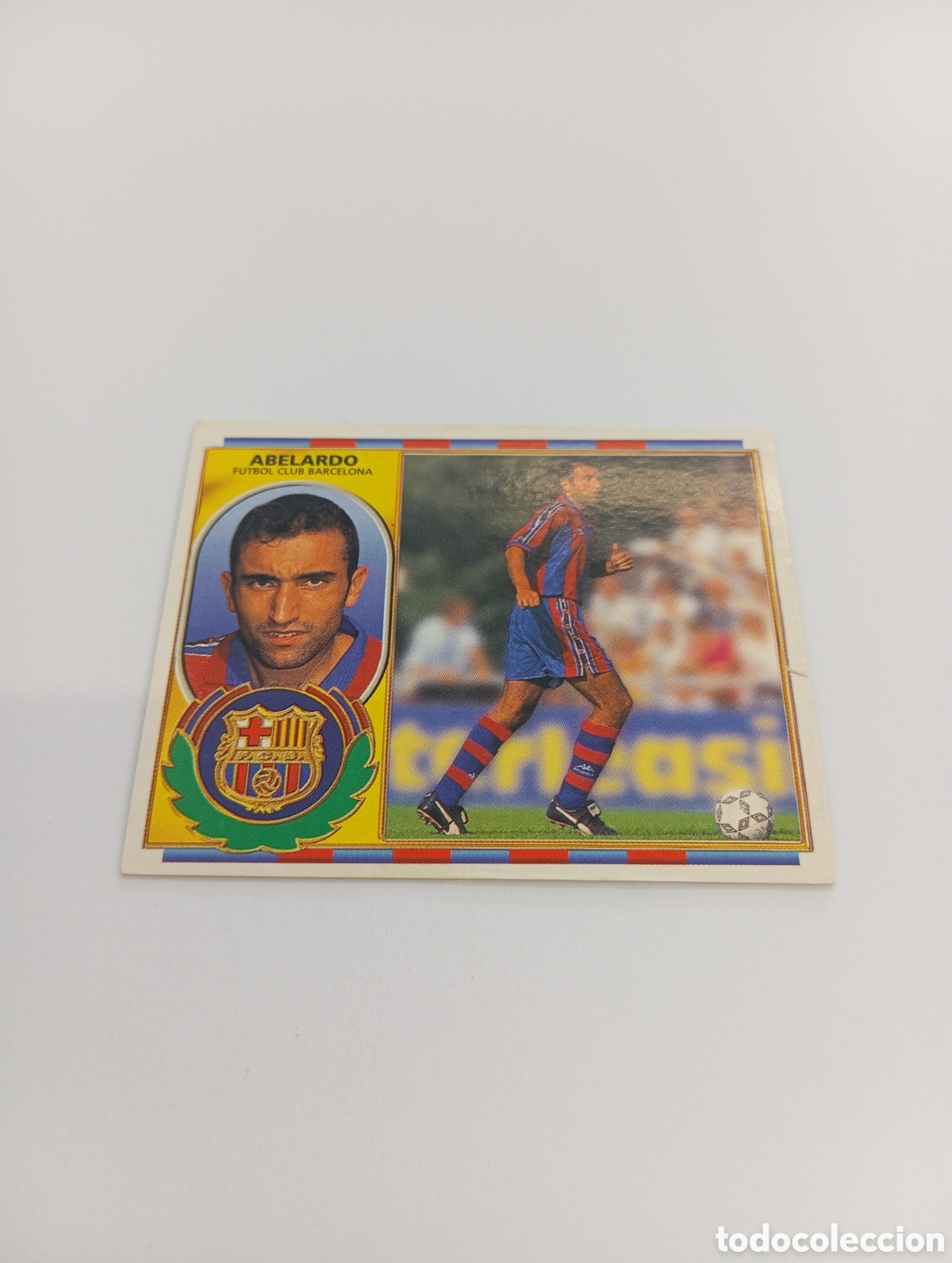 Cromos de F&uacute;tbol: ABELARDO Barcelona Liga Este 1996 1997 PANINI 96 97