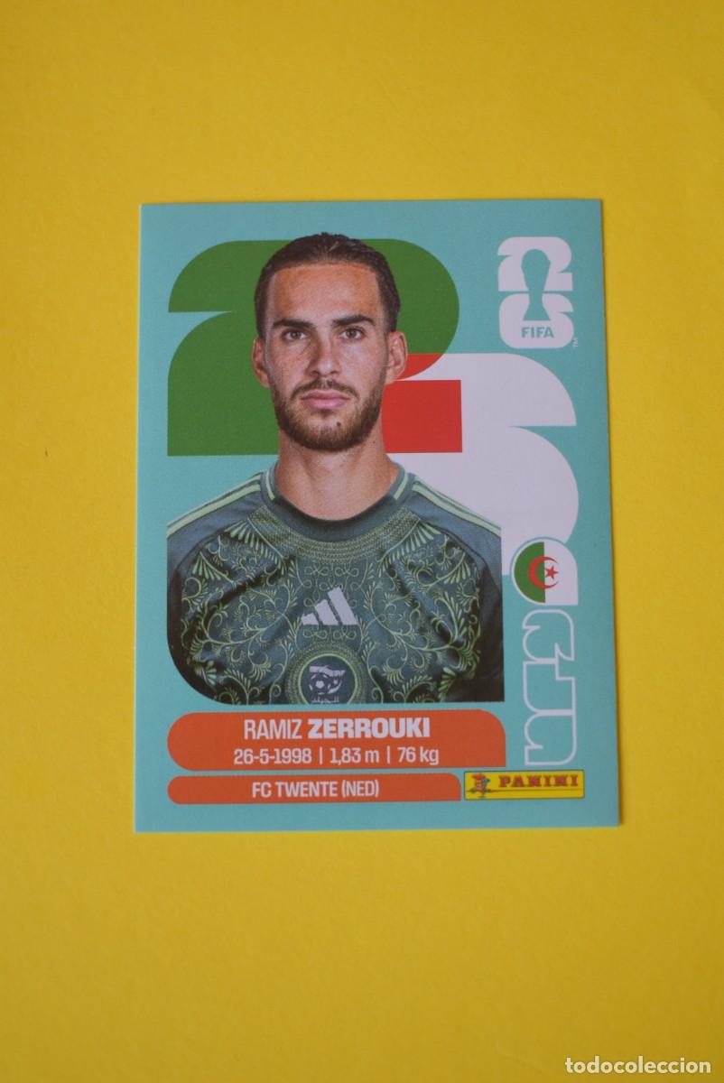 Cromos de F&uacute;tbol: Cromo FIFA World Cup 2026. Mundial 2026. Zerrouki. Argelia. ALG 11. Panini