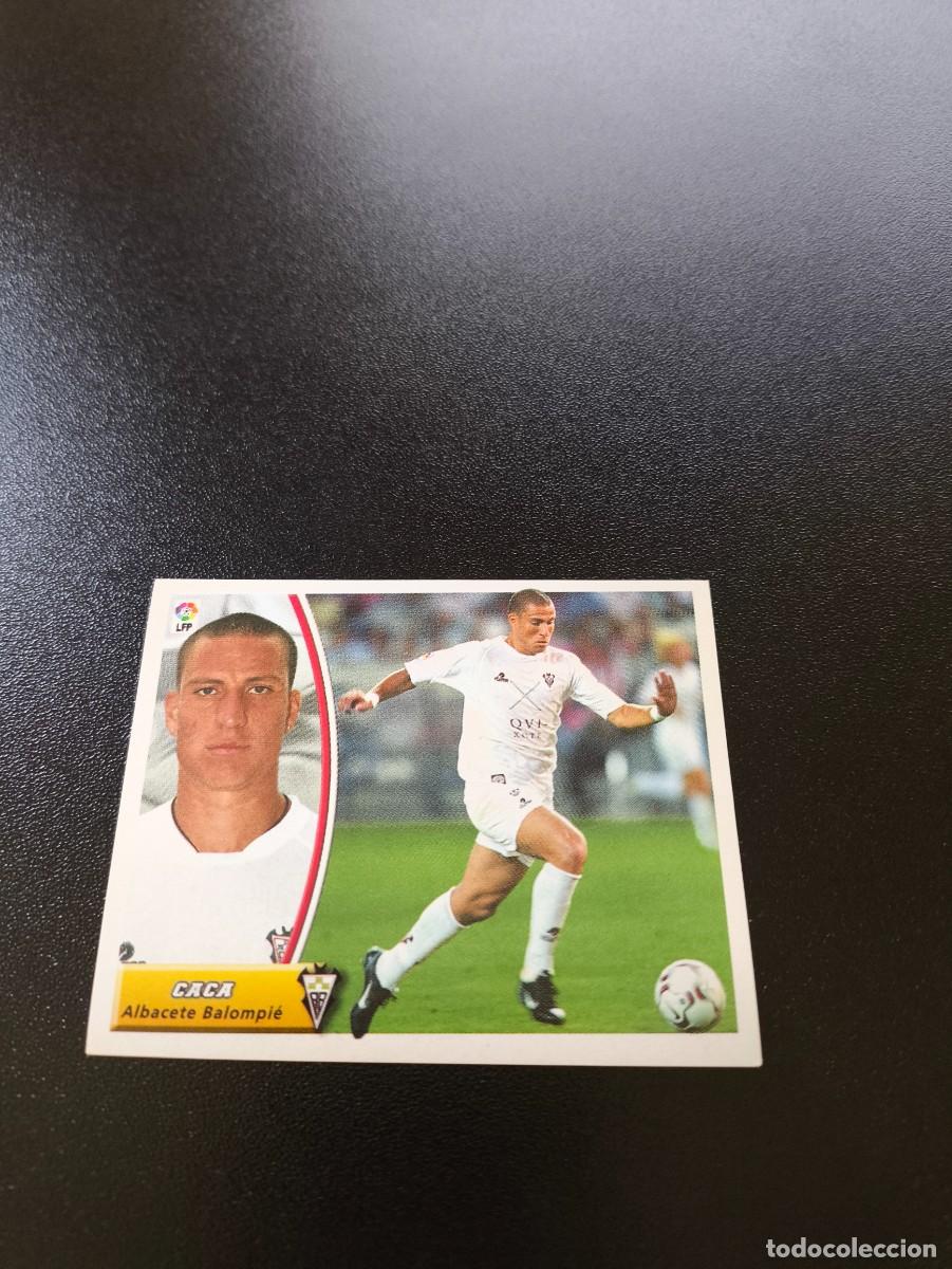 Cromos de F&uacute;tbol: CACA COLOCA ALBACETE SIN PEGAR NUNCA PEGADO PANINI LIGA EDICIONES ESTE 2003 2004 03 04