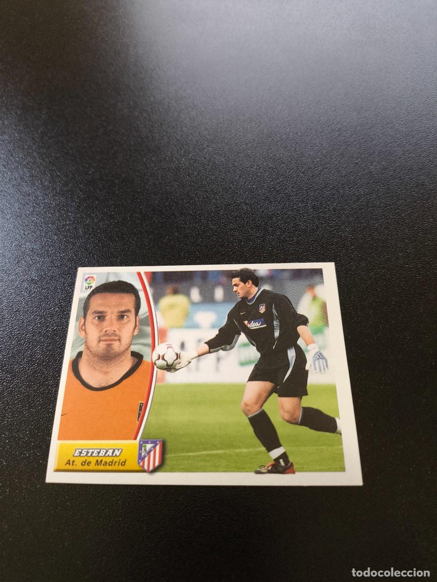 Cartes &agrave; collectionner de Football: ESTEBAN BAJA ATLETICO DE MADRID SIN PEGAR NUNCA PEGADO PANINI LIGA EDICIONES ESTE 2003 2004 03 04