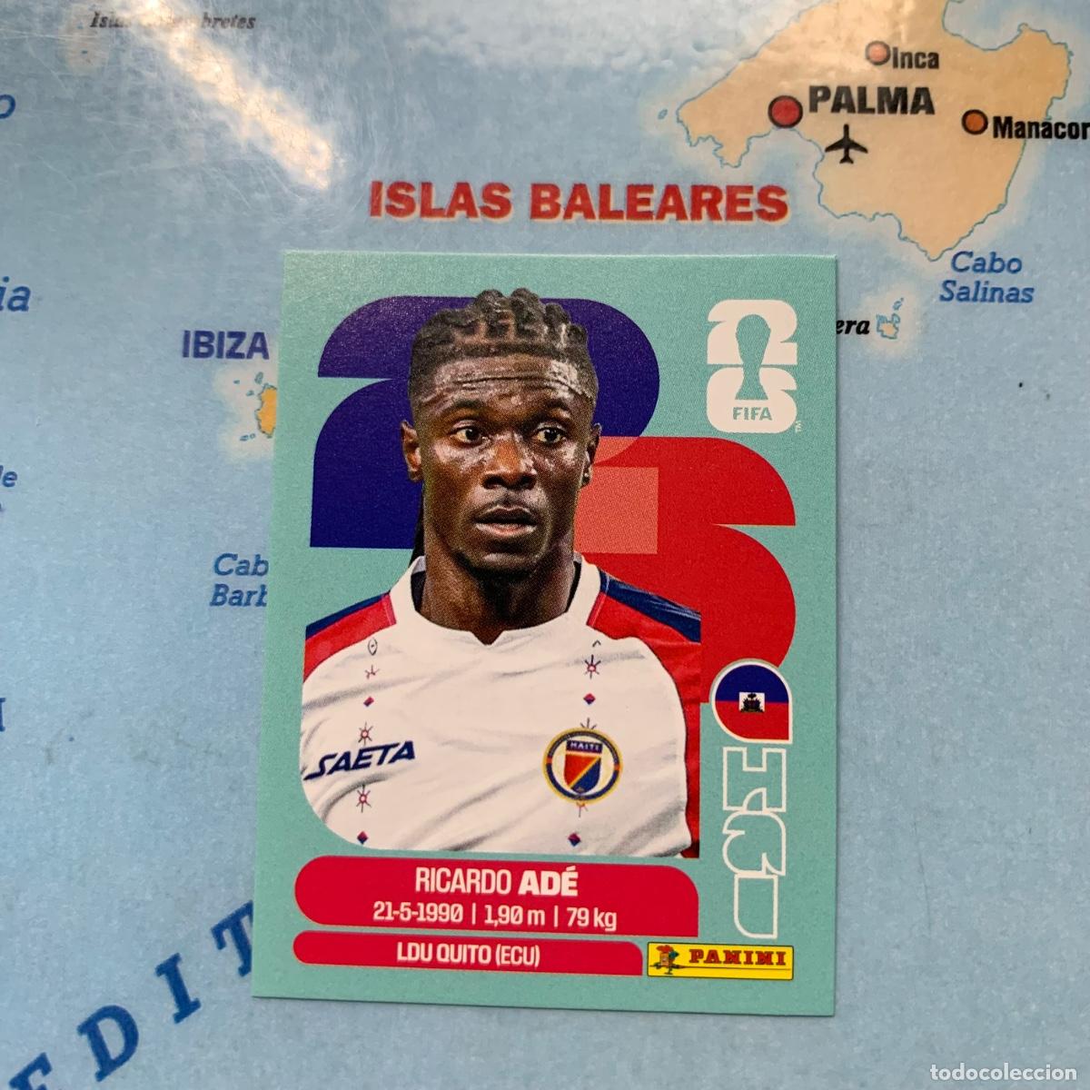 Figurine di Calcio: Haiti n&uacute;mero 6 cromo panini Mundial Fifa World Cup 2026