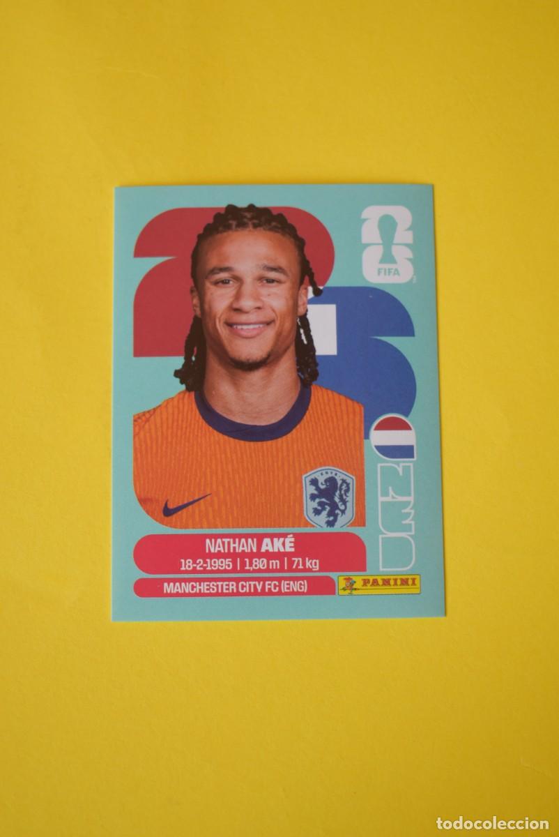 Figurine di Calcio: Cromo FIFA World Cup 2026. Mundial 2026. Ak&eacute;. Holanda. Pa&iacute;ses Bajos. NED 7. Panini