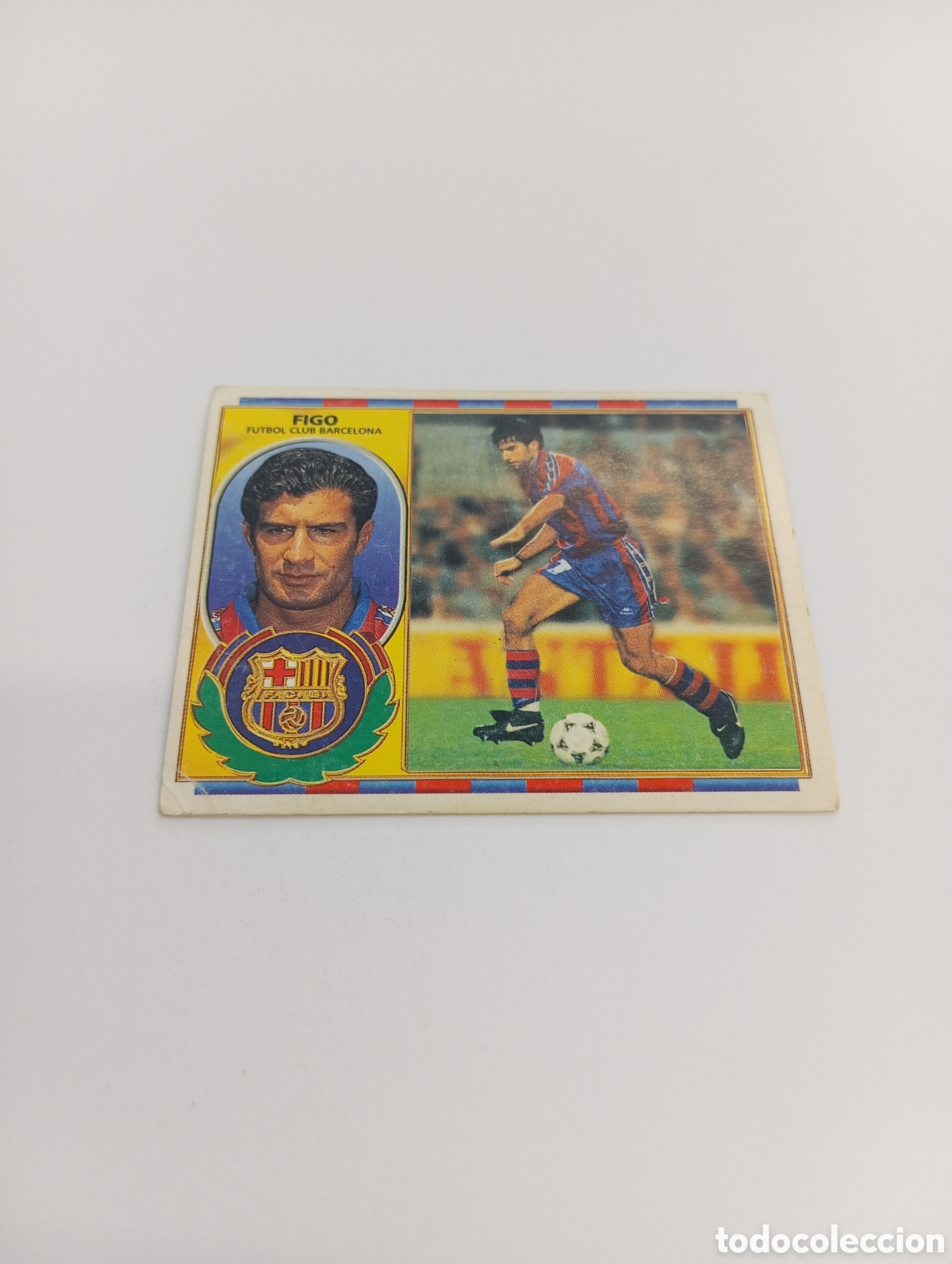 Cromos de Futebol: FIGO Barcelona Liga Este 1996 1997 PANINI 96 97