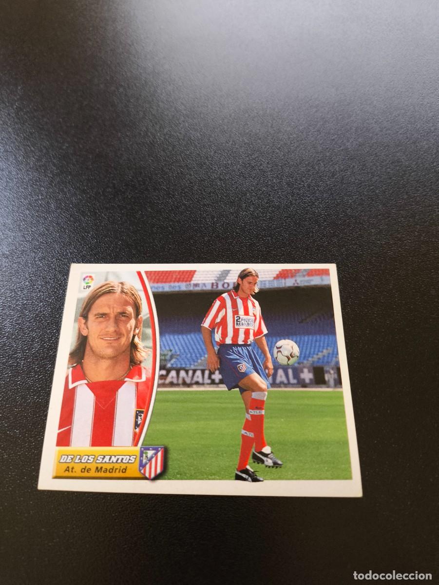 Cromos de Futebol: DE LOS SANTOS COLOCA ATLETICO DE MADRID SIN PEGAR PANINI LIGA EDICIONES ESTE 2003 2004 03 04