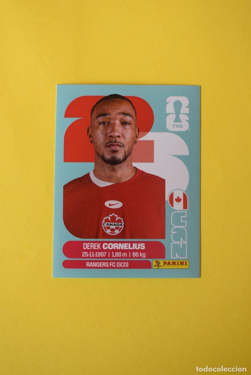 Fu&szlig;ball-Sticker: Cromo FIFA World Cup 2026. Mundial 2026. Cornelius. Canad&aacute;. CAN 7. Panini