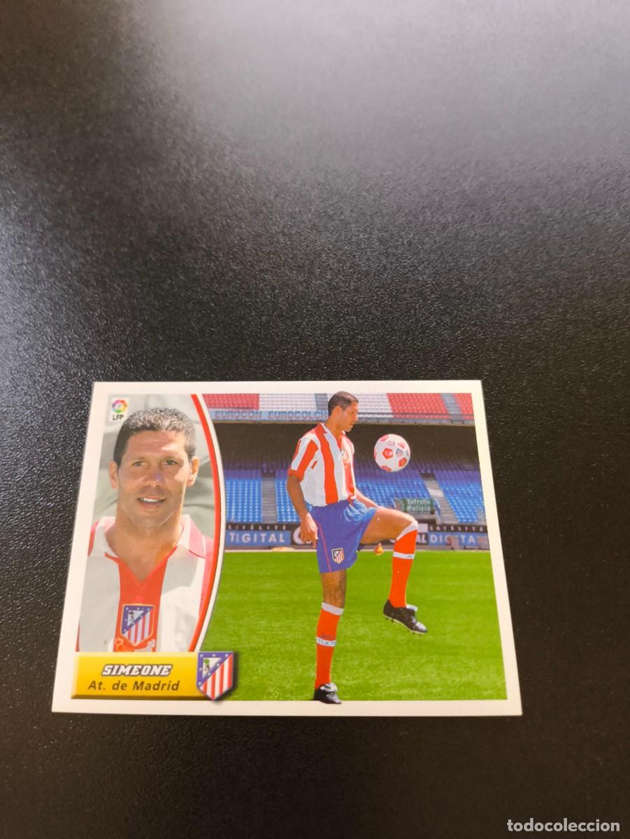 Cromos de Futebol: DIEGO PABLO SIMEONE ATLETICO DE MADRID SIN PEGAR PANINI LIGA EDICIONES ESTE 2003 2004 03 04