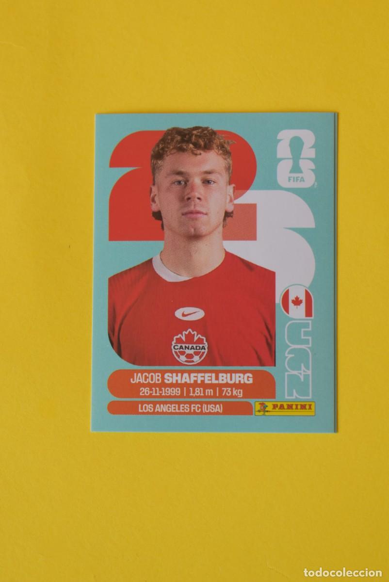 Fu&szlig;ball-Sticker: Cromo FIFA World Cup 2026. Mundial 2026. Shaffelburg. Canad&aacute;. CAN 14. Panini