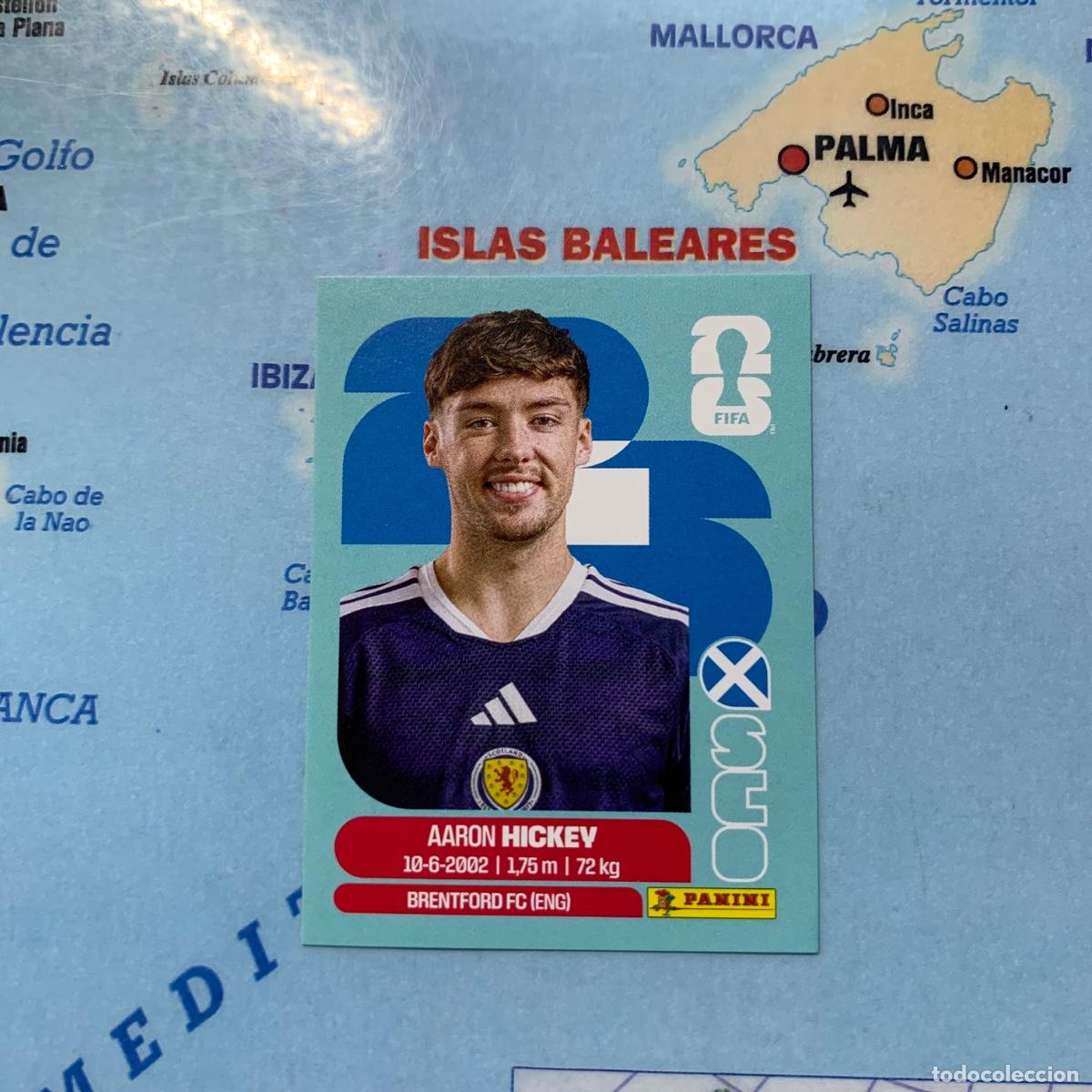 Fu&szlig;ball-Sticker: Escocia n&uacute;mero 5 cromo panini Mundial Fifa World Cup 2026