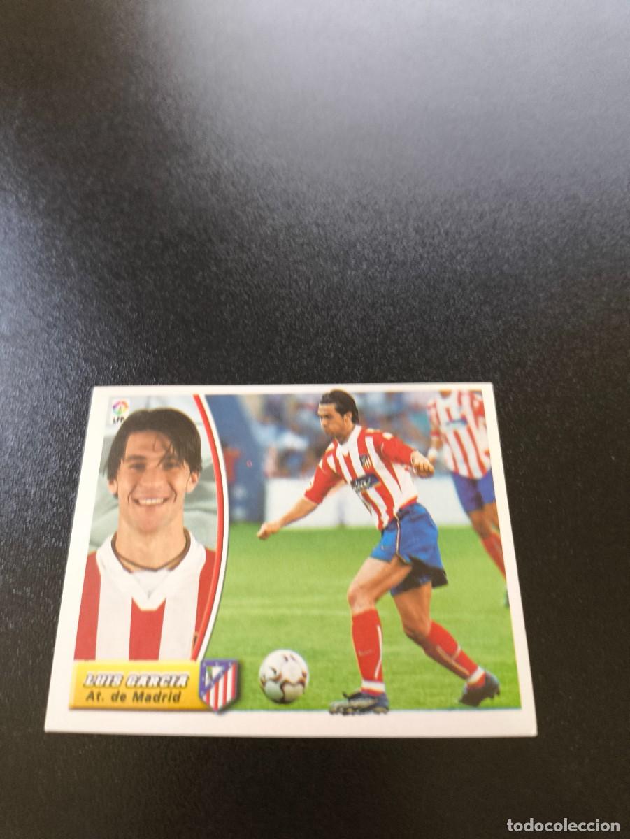 Cromos de F&uacute;tbol: LUIS GARCIA BAJA ATLETICO DE MADRID SIN PEGAR PANINI LIGA EDICIONES ESTE 2003 2004 03 04