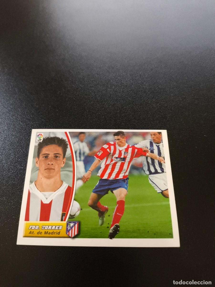 Cromos de F&uacute;tbol: FERNANDO TORRES ATLETICO DE MADRID SIN PEGAR PANINI LIGA EDICIONES ESTE 2003 2004 03 04