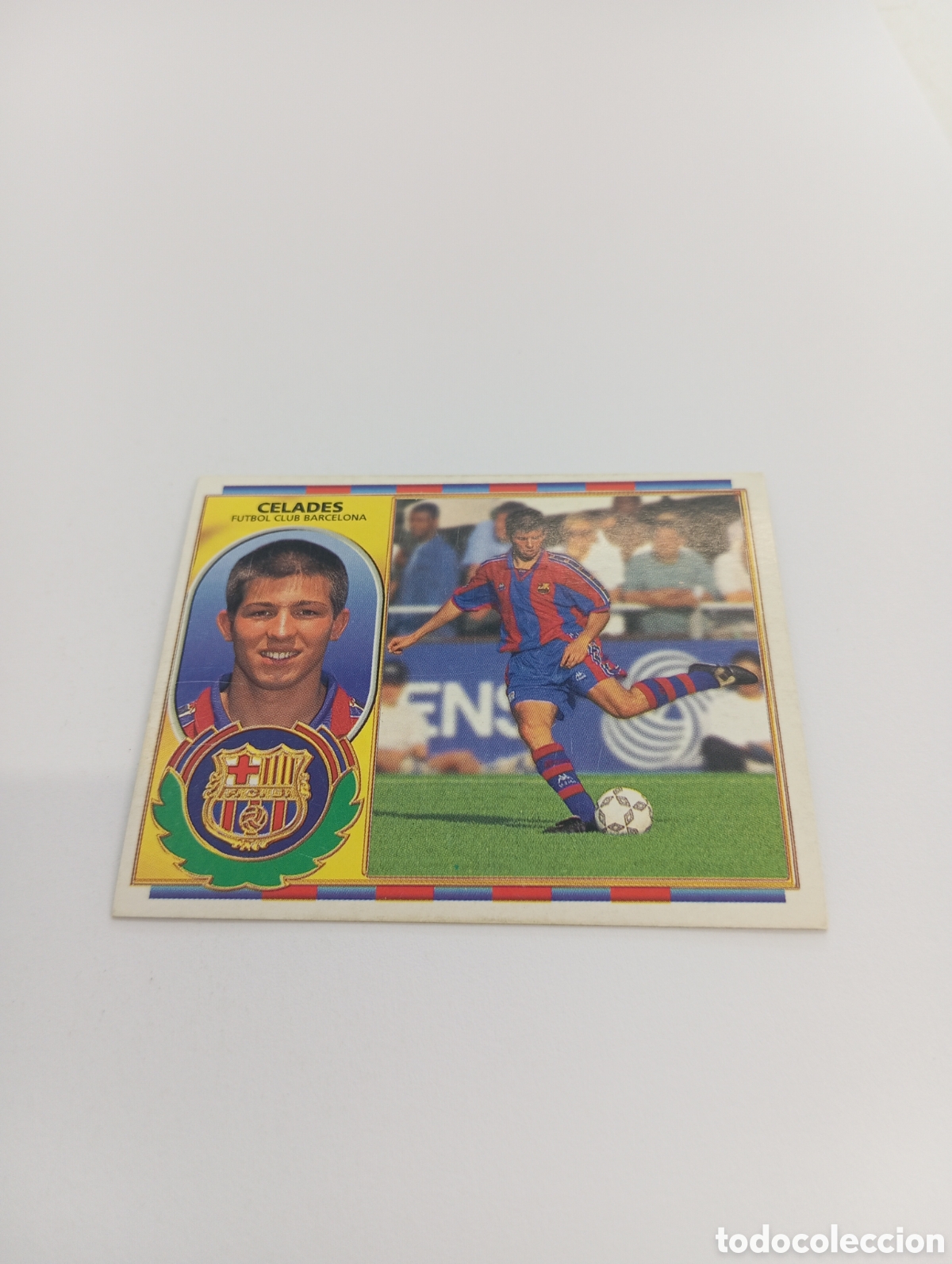 Cromos de F&uacute;tbol: CELADES Barcelona Liga Este 1996 1997 PANINI 96 97