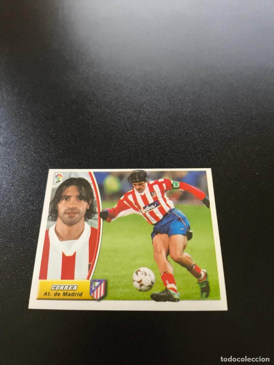 Cromos de F&uacute;tbol: CORREA BAJA ATLETICO DE MADRID SIN PEGAR PANINI LIGA EDICIONES ESTE 2003 2004 03 04