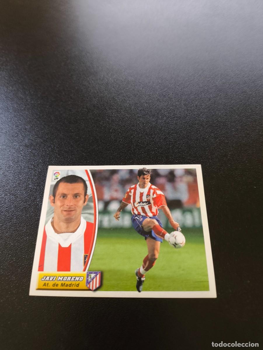 Cromos de F&uacute;tbol: JAVI MORENO COLOCA ATLETICO DE MADRID SIN PEGAR PANINI LIGA EDICIONES ESTE 2003 2004 03 04