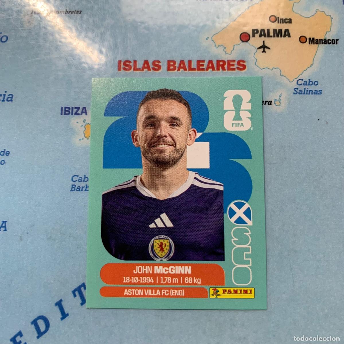 Cromos de F&uacute;tbol: Escocia n&uacute;mero 17 cromo panini Mundial Fifa World Cup 2026