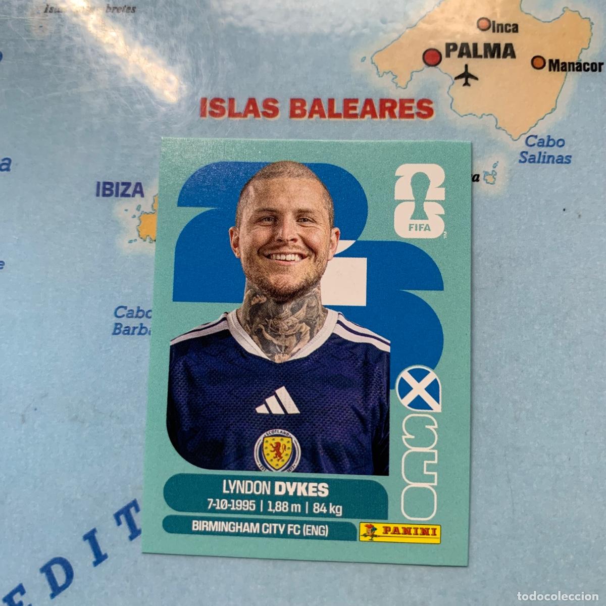 Cromos de F&uacute;tbol: Escocia n&uacute;mero 18 cromo panini Mundial Fifa World Cup 2026