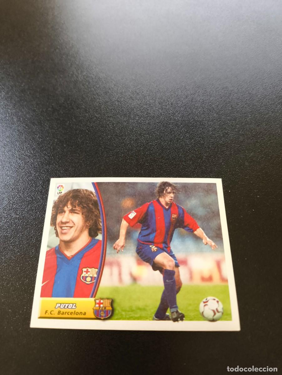 Cromos de F&uacute;tbol: PUYOL BARCELONA SIN PEGAR PANINI LIGA EDICIONES ESTE 2003 2004 03 04