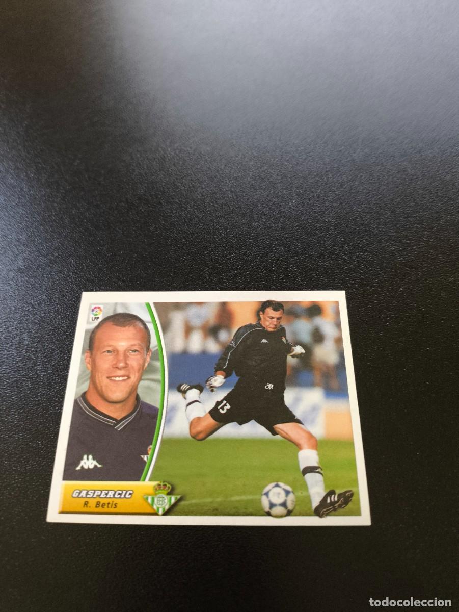 Cromos de F&uacute;tbol: GASPERCIC BAJA BETIS SIN PEGAR PANINI LIGA EDICIONES ESTE 2003 2004 03 04