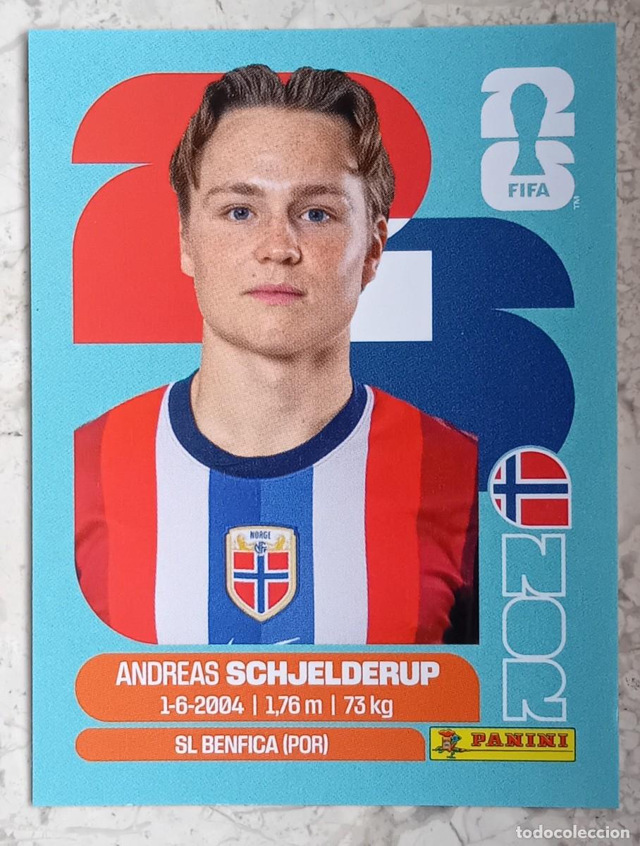 Cromos de F&uacute;tbol: Figurina Panini 2026 Cromo World Cup Usa Mundial 2026 Andreas Schjelderup Norway n NOR 12