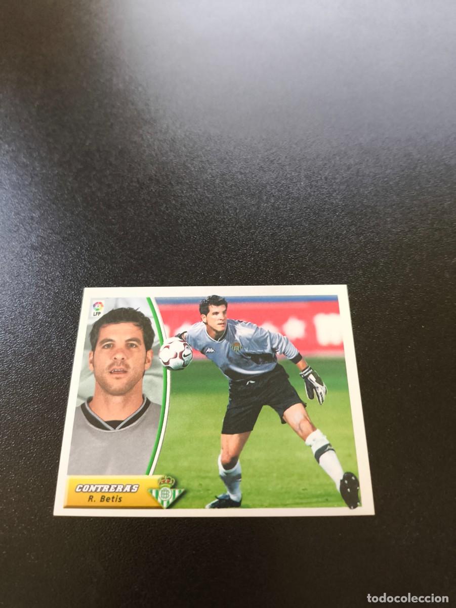 Cromos de F&uacute;tbol: CONTRERAS COLOCA BETIS SIN PEGAR PANINI LIGA EDICIONES ESTE 2003 2004 03 04