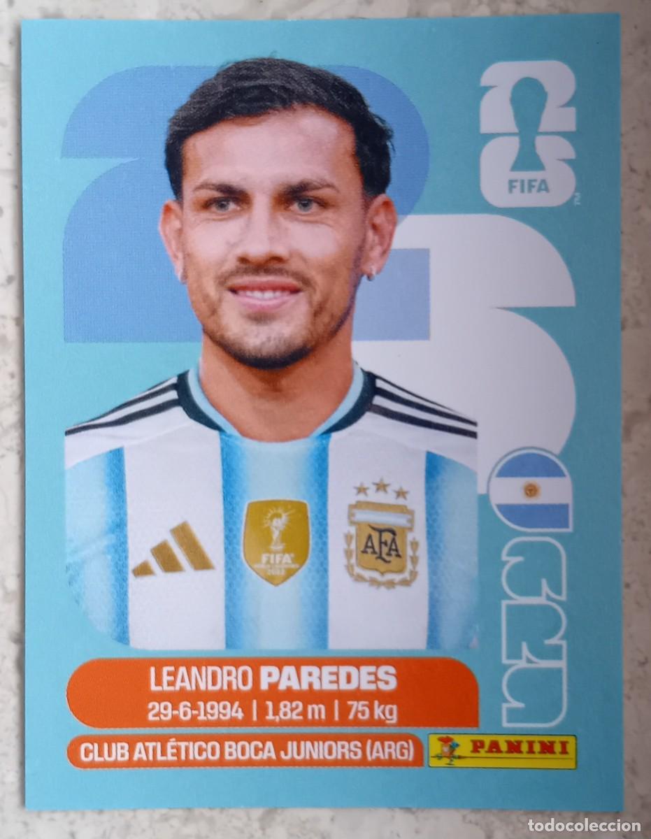 Cromos de F&uacute;tbol: Figurina Panini 2026 Cromo World Cup Usa Mundial 2026 Leandro Paredes Argentina n ARG 12