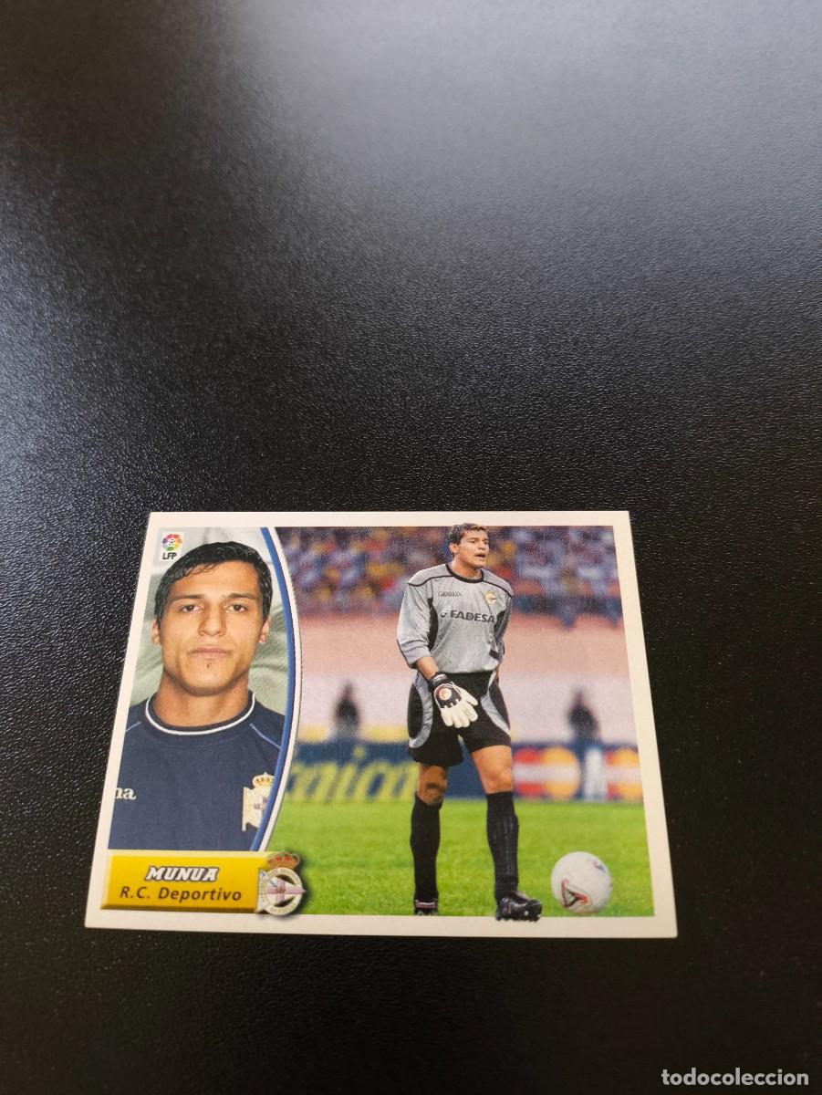 Cromos de F&uacute;tbol: MUNUA COLOCA DEPORTIVO DE LA CORU&Ntilde;A SIN PEGAR PANINI LIGA EDICIONES ESTE 2003 2004 03 04