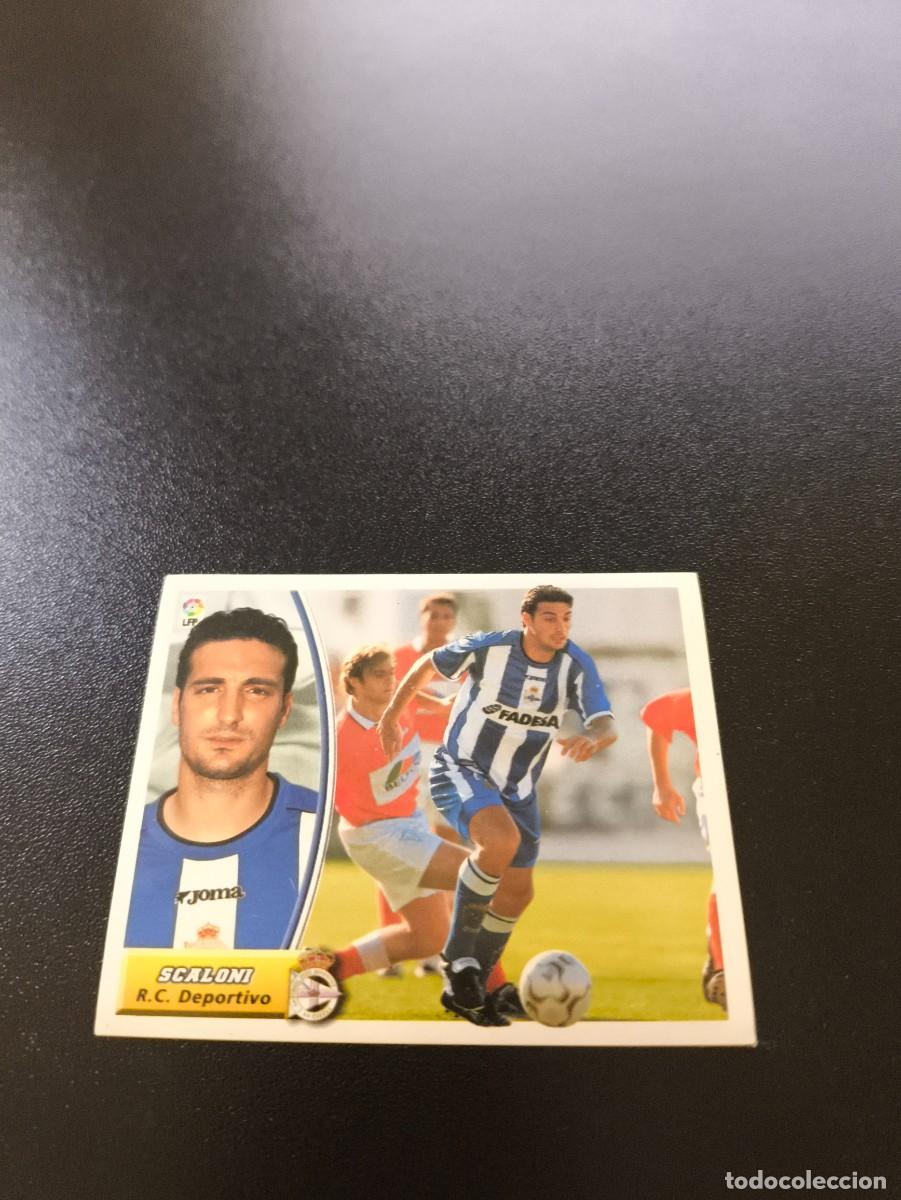 Cromos de F&uacute;tbol: SCALONI DEPORTIVO DE LA CORU&Ntilde;A SIN PEGAR PANINI LIGA EDICIONES ESTE 2003 2004 03 04