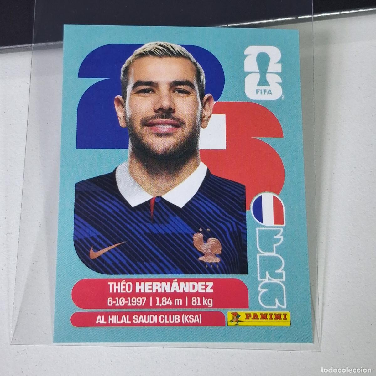 Cromos de F&uacute;tbol: A35 FRA3 TH&Eacute;O HERN&Aacute;NDEZ 3 FRANCIA FRANCE FRA MUNDIAL FIFA WORLD CUP 2026 STICKER PANINI