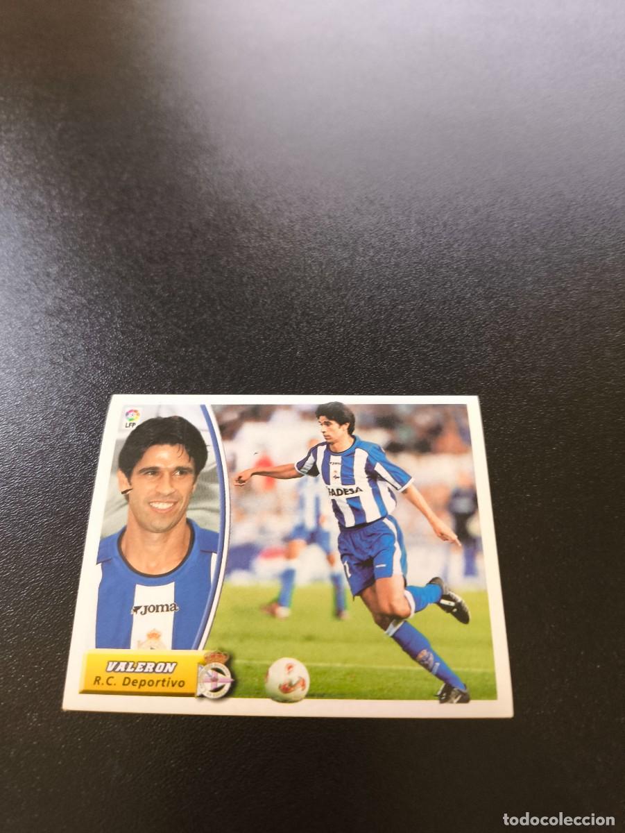 Cromos de F&uacute;tbol: VALERON DEPORTIVO DE LA CORU&Ntilde;A SIN PEGAR PANINI LIGA EDICIONES ESTE 2003 2004 03 04