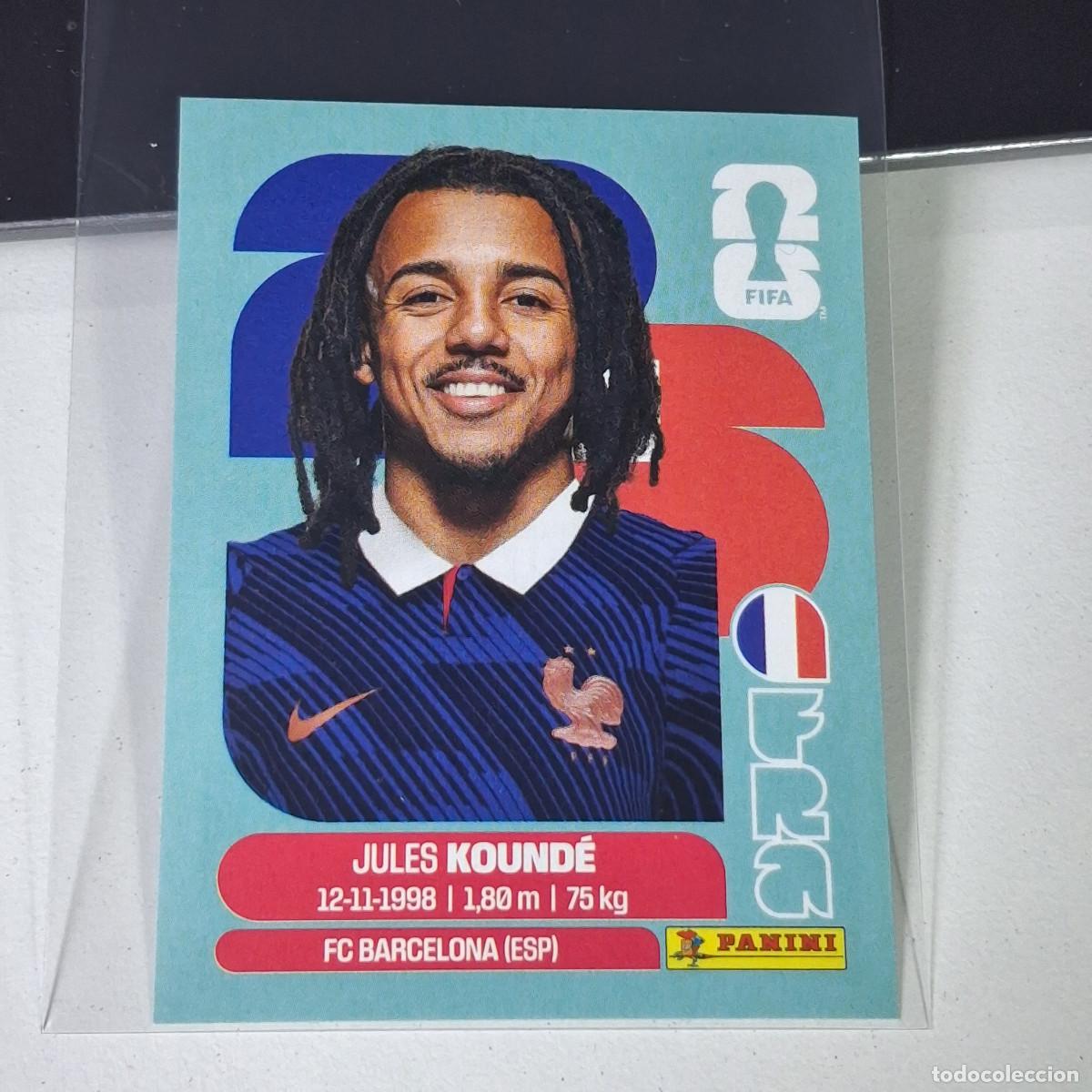 Cromos de F&uacute;tbol: A35 FRA5 FRA 5 JULES KOUND&Eacute; FRANCIA FRANCE FRA MUNDIAL FIFA WORLD CUP 2026 STICKER PANINI