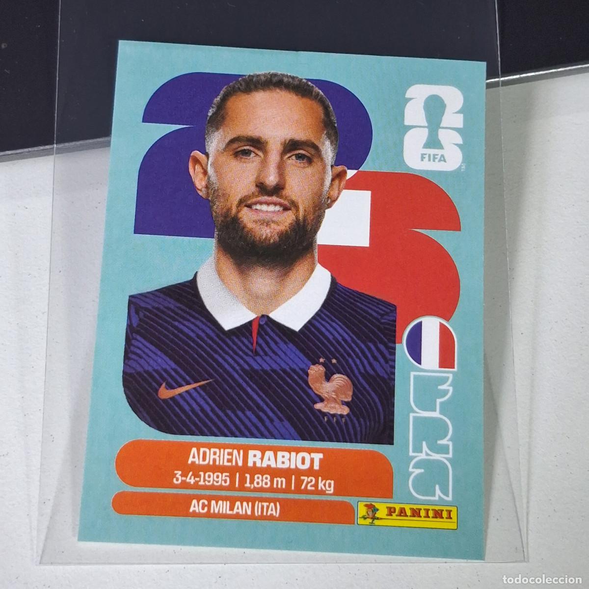 Football Stickers: A35 FRA12 ADRIEN RABIOT 12 FRANCIA FRANCE FRA MUNDIAL FIFA WORLD CUP 2026 STICKER PANINI