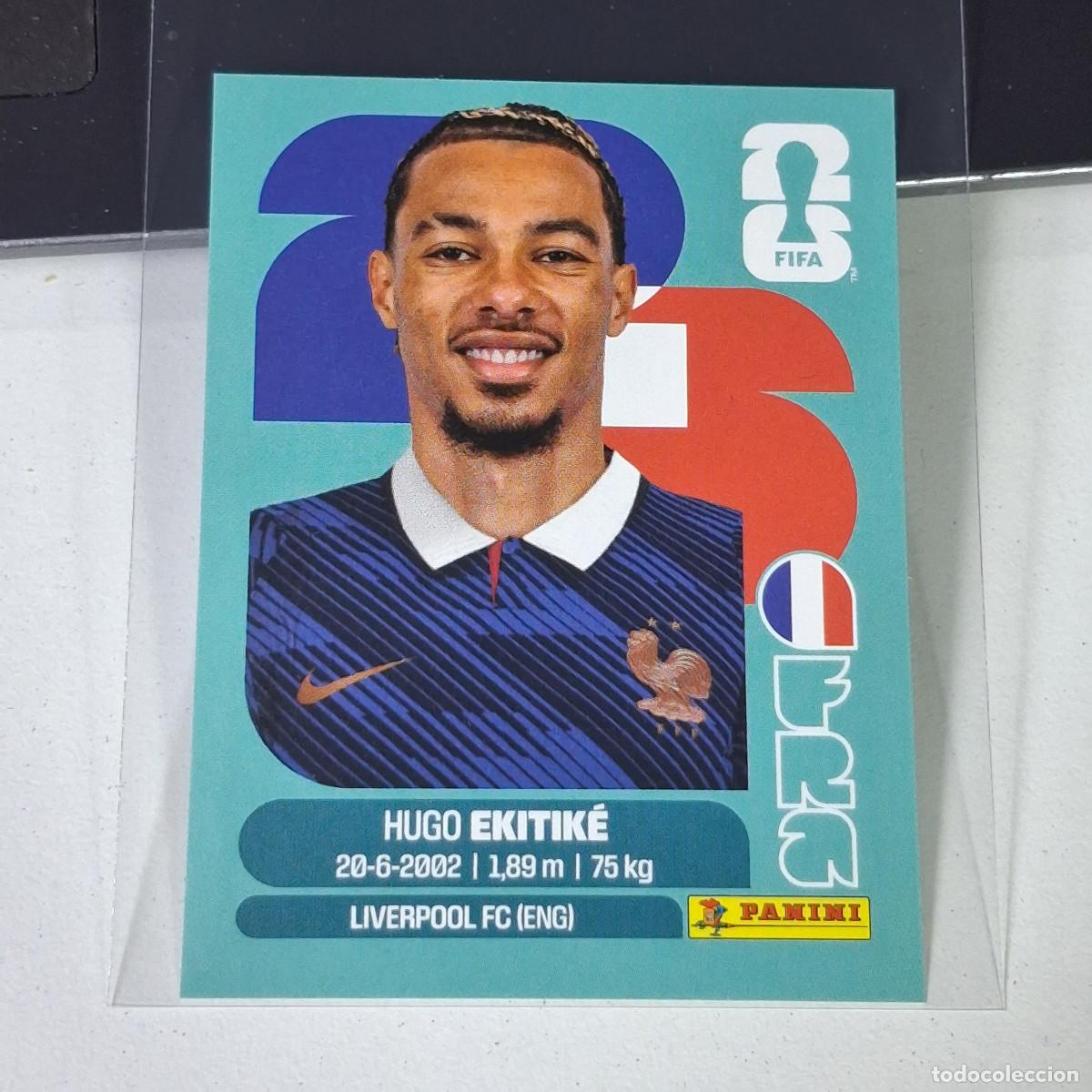 Football Stickers: A35 FRA19 HUGO EKITIKE 19 FRANCIA FRANCE FRA MUNDIAL FIFA WORLD CUP 2026 STICKER PANINI