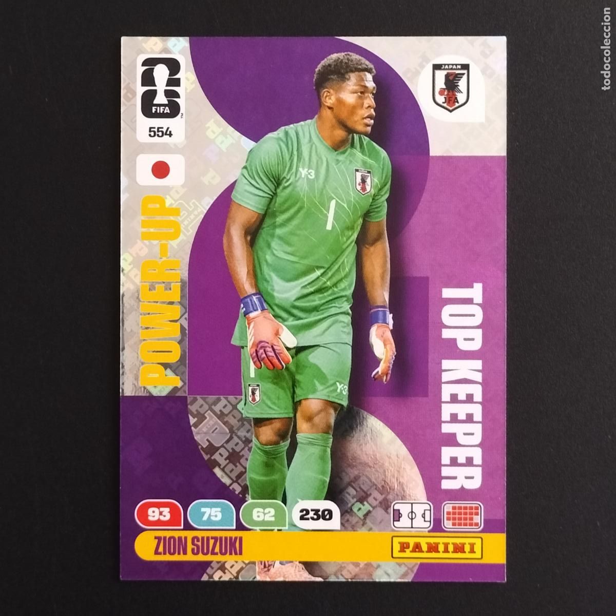 Cartes &agrave; collectionner de Football: 554 ZION SUZUKI TOP KEEPER JAPON CROMOS ADRENALYN XL MUNDIAL 26 2026 FIFA WORLD CUP PANINI